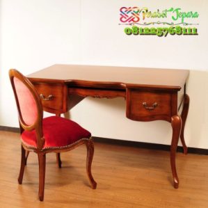 Meja Kantor Sekertaris Murah Jati Minimalis