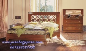 Kamar Set Terbaru Antik Minimalis Jati Mebel Jepara