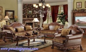 Kursi Tamu Sofa Klasik Modern Pamela