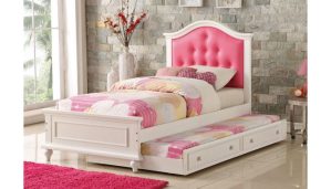 Tempat Tidur Sorong Single Putih