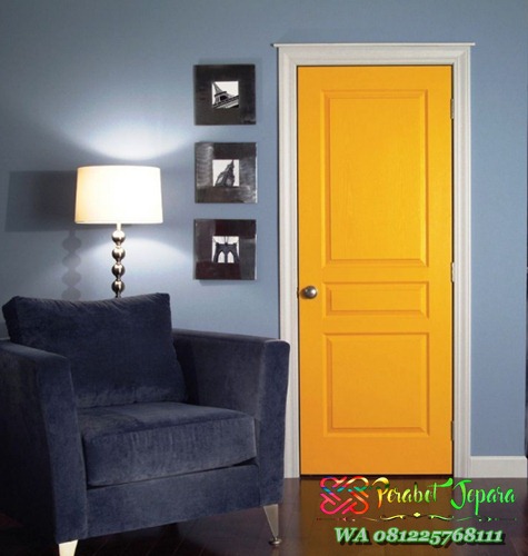 Model Pintu kamar tidur minimalis kuning