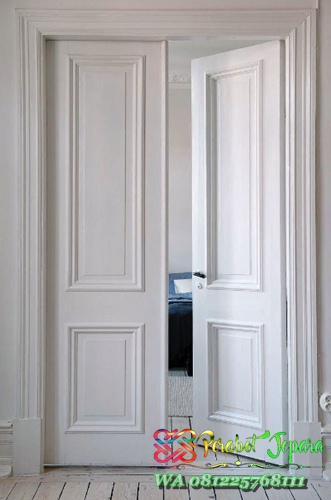 model pintu kamar tidur minimalis buka dua